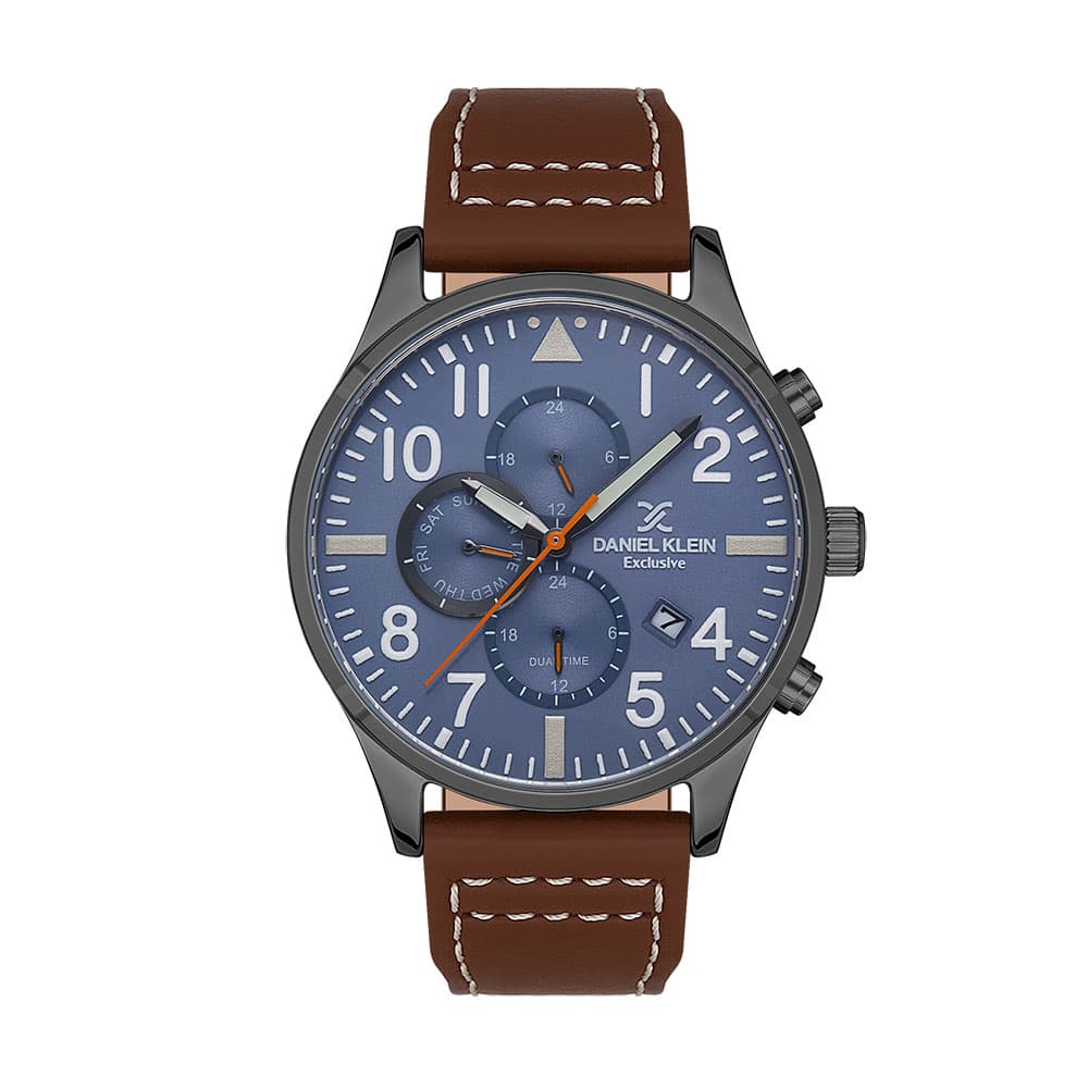 Daniel Klein Exclusive - Ceas Barbatesc Quartz Maro DK.1.13389.4