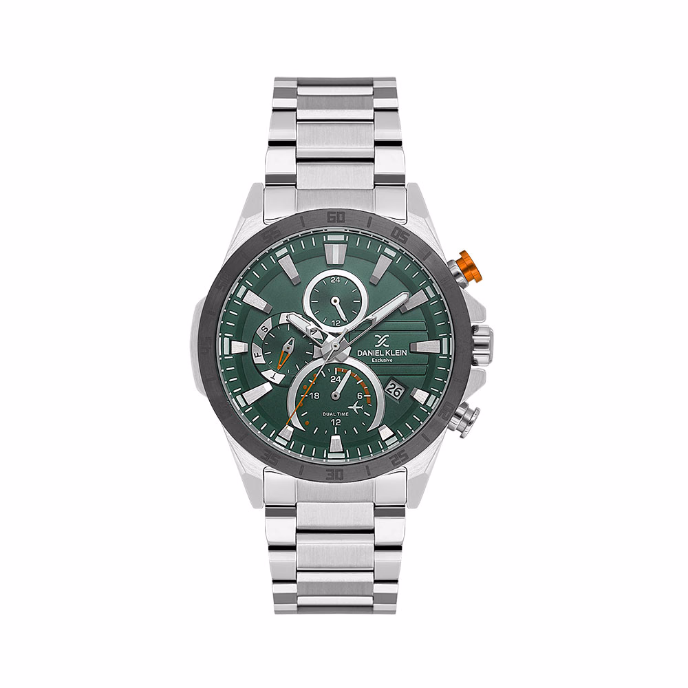 Daniel Klein Exclusive - Ceas Barbatesc Quartz Argintiu DK.1.13992.3