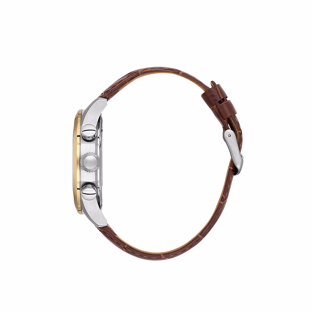 Santa Barbara Polo Noble - Ceas Barbatesc Quartz Cafeniu SB.1.10551.4