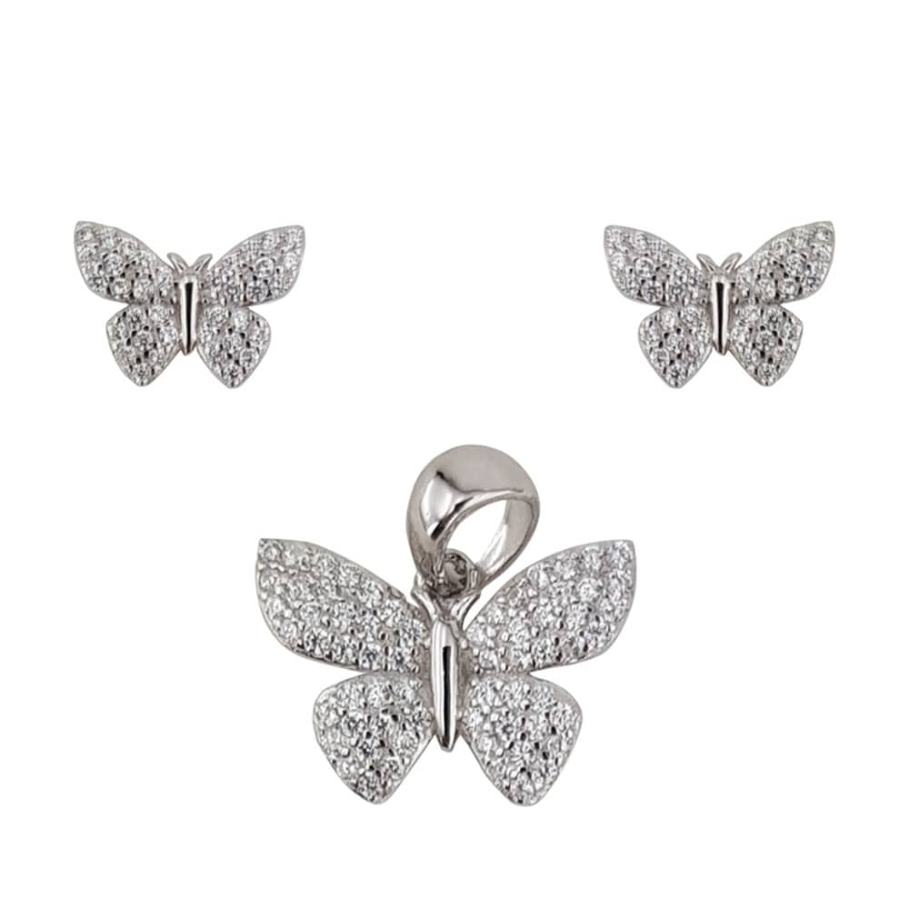 Set argint zirconii Felys
