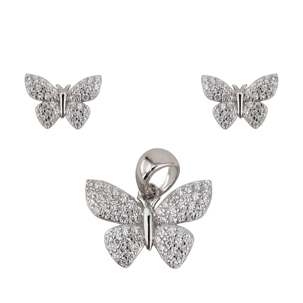 Set argint zirconii Felys