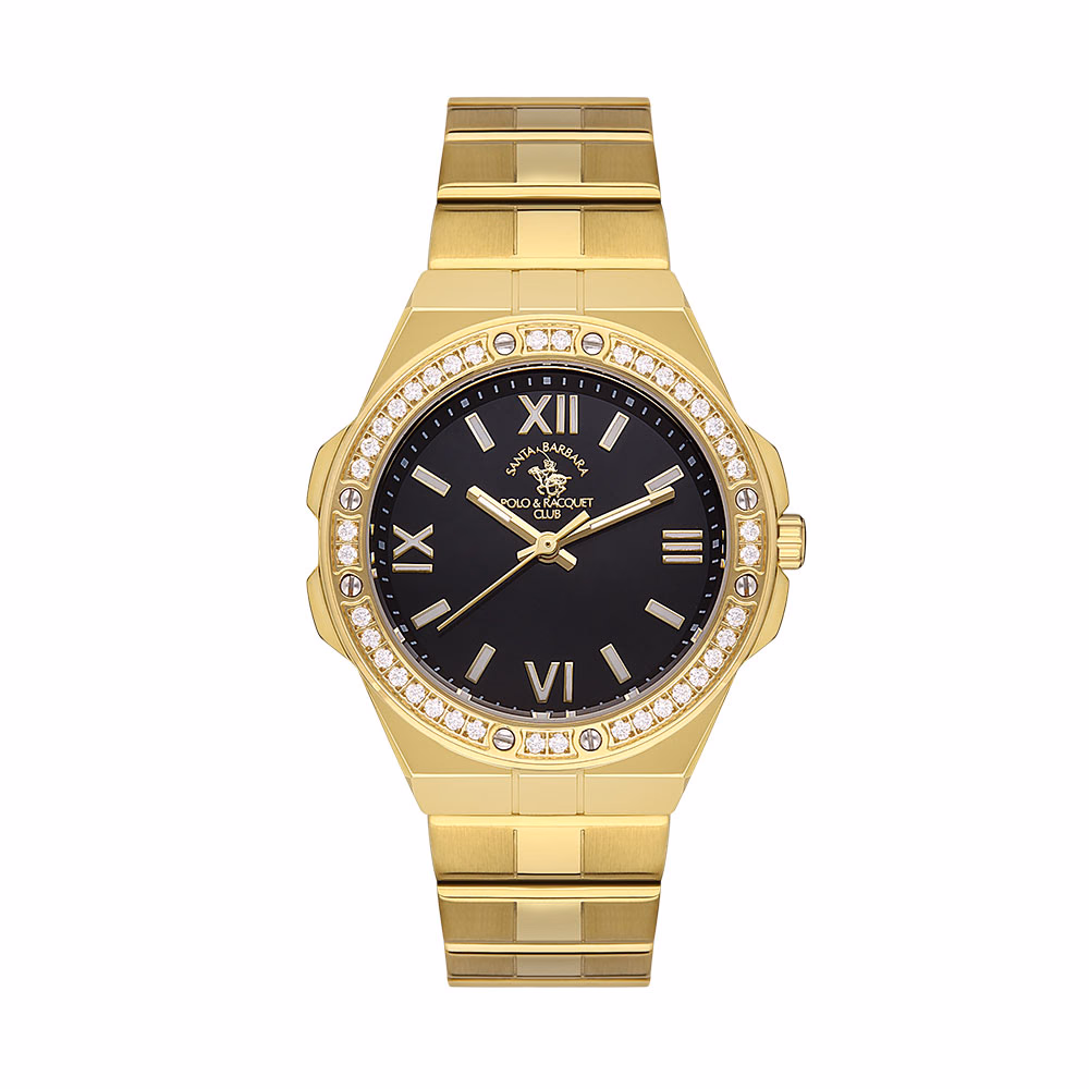 Santa Barbara Polo Luxury - Ceas Dama Quartz Auriu SB.1.10492.3