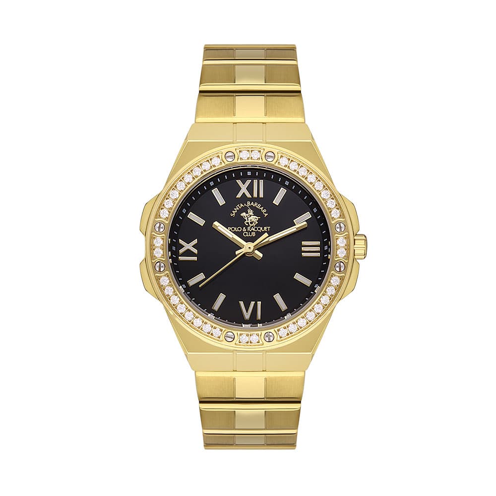 Santa Barbara Polo Luxury - Ceas Dama Quartz Auriu SB.1.10492.3