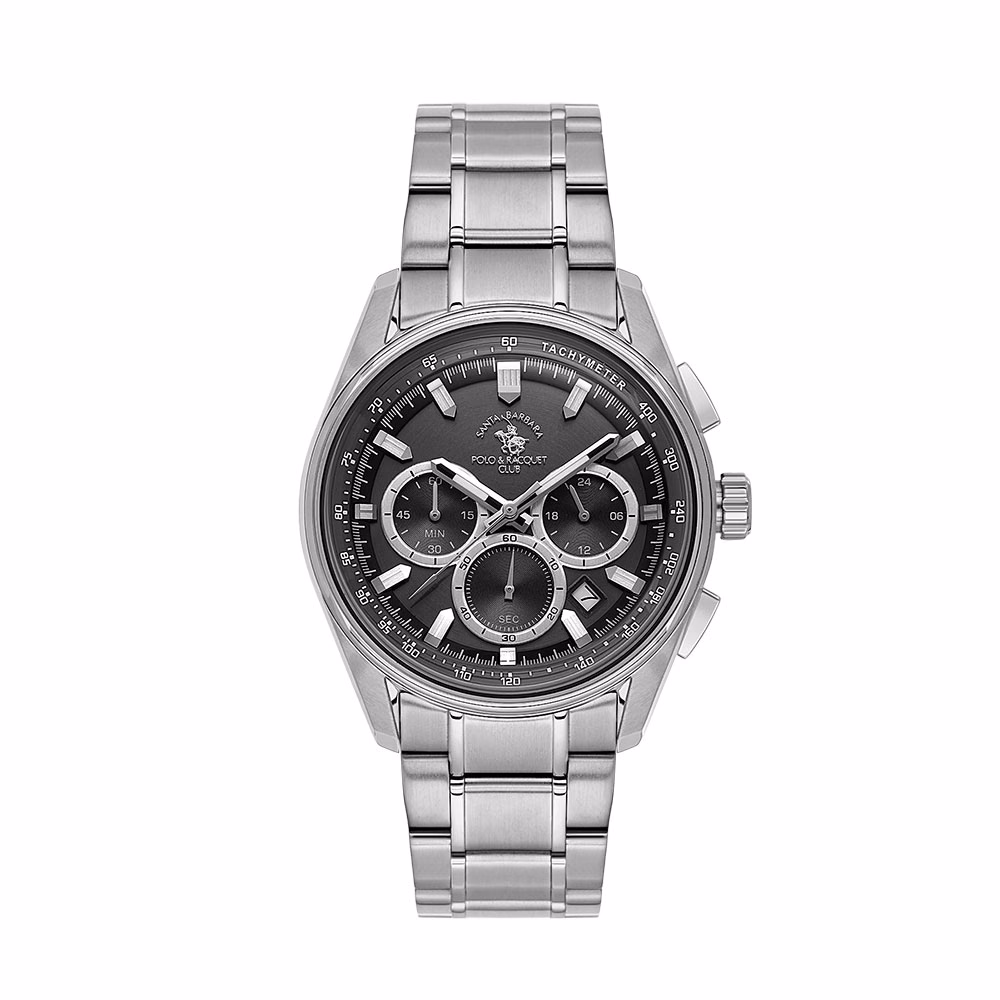 Santa Barbara Polo Legend - Ceas Barbatesc Quartz Argintiu SB.1.10634.2