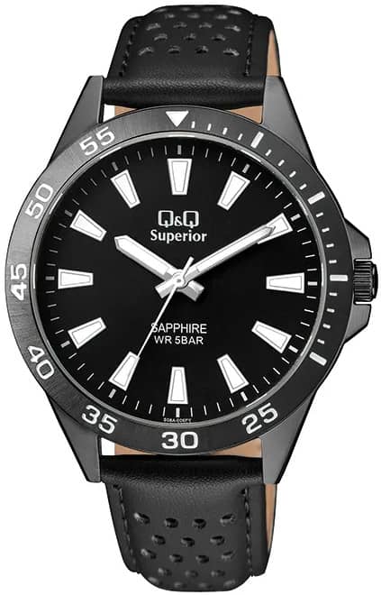 Мъжки аналогов часовник Q&Q Superior Sapphire - S08A-006PY