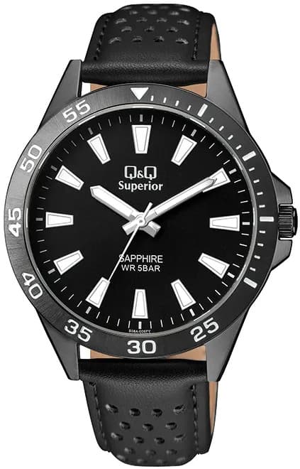 Мъжки аналогов часовник Q&Q Superior Sapphire - S08A-006PY