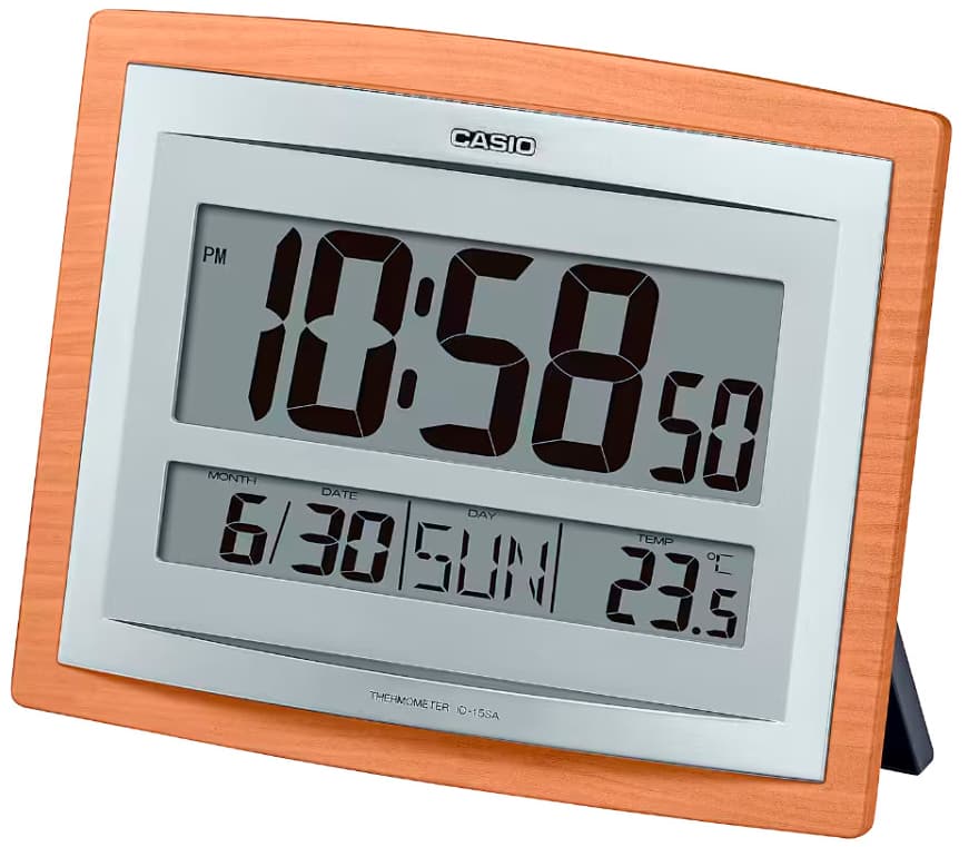 Стенен часовник Casio - ID-15SA-5DF