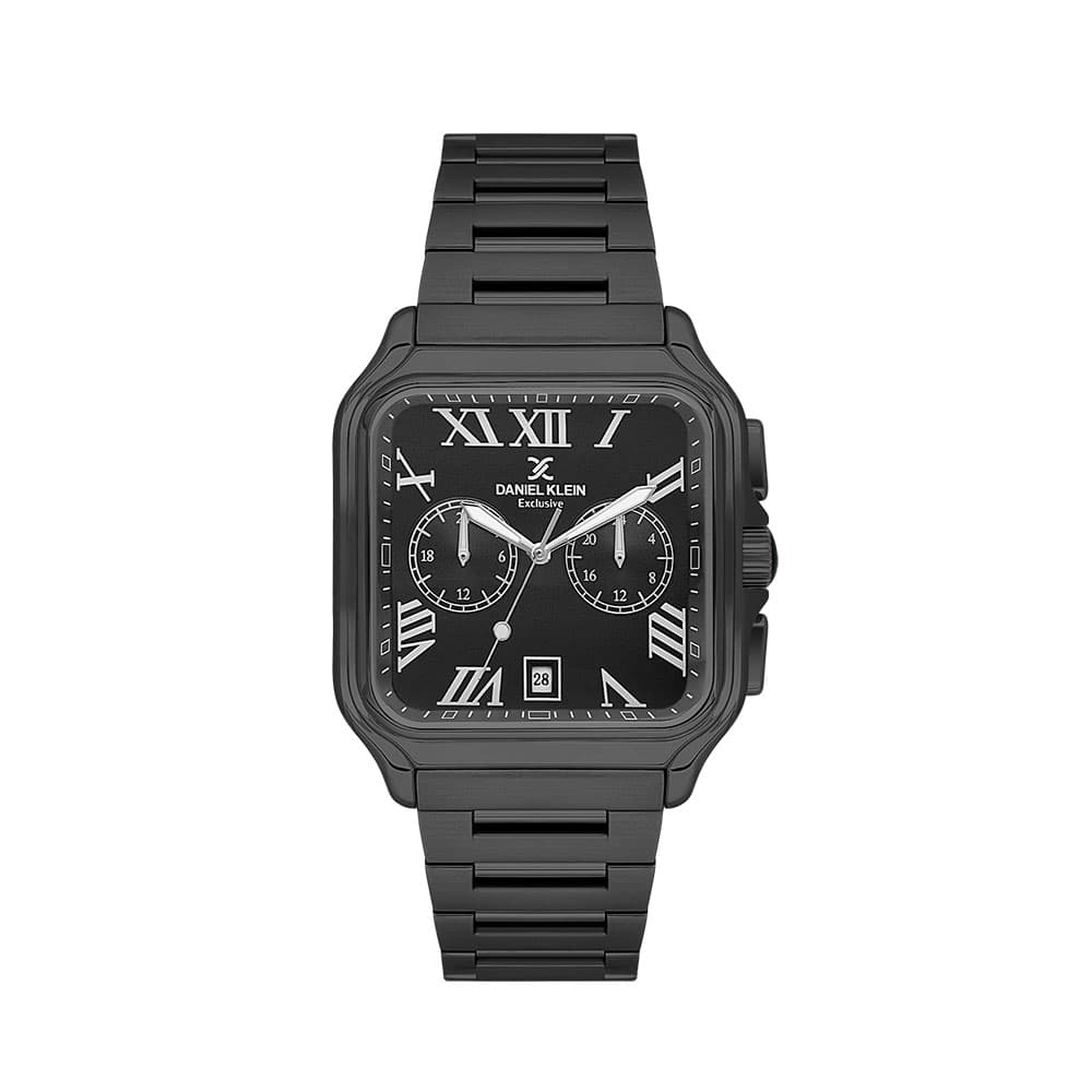 Daniel Klein Exclusive - Ceas Barbatesc Quartz Negru DK.1.14041.5