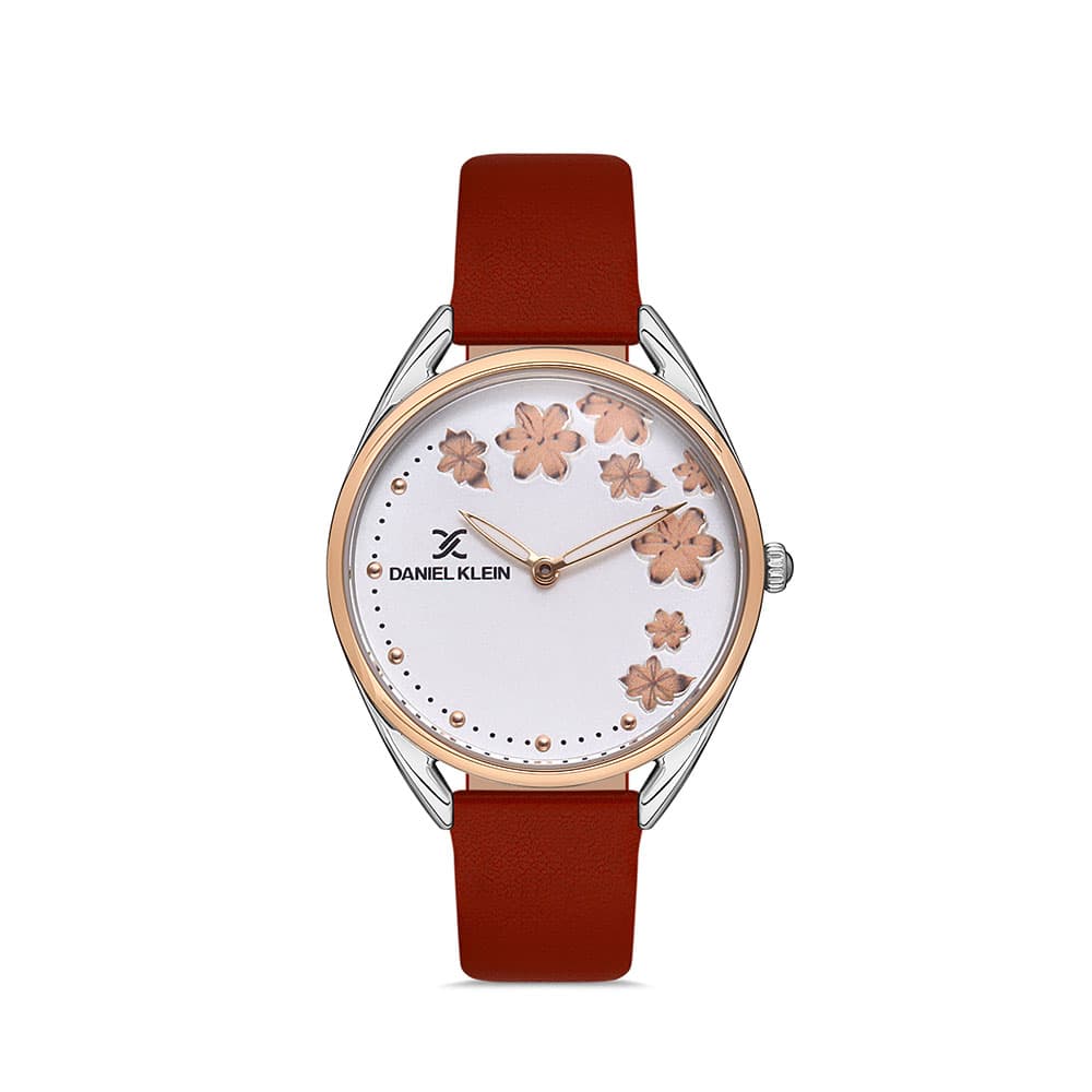 Daniel Klein Trendy - Ceas Dama Quartz Rosu DK.1.13352.5