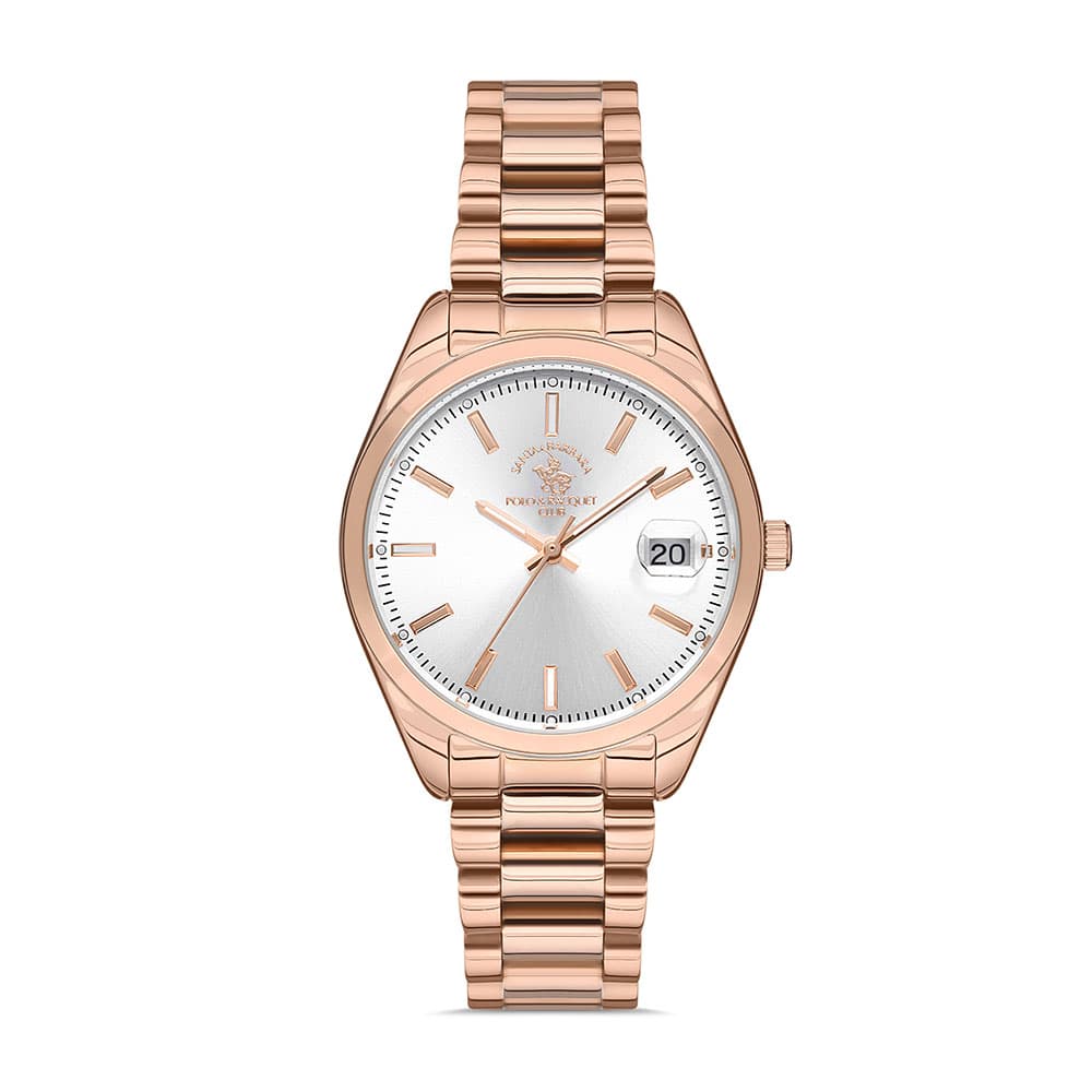 Santa Barbara Polo Unique - Ceas Dama Quartz Auriu Rose SB.1.10252.4
