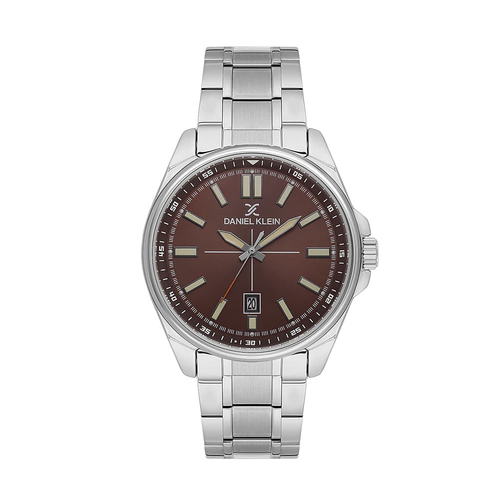 Daniel Klein Premium - Ceas Barbatesc Quartz Argintiu DK.6.14202-5