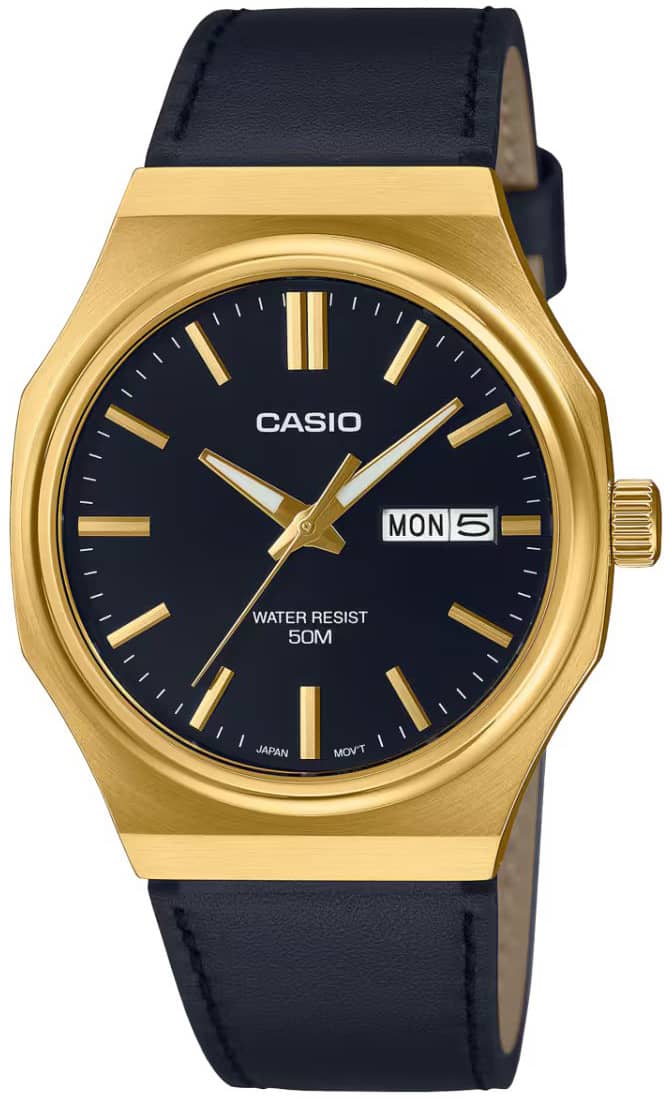 Мъжки аналогов часовник Casio - Casio Collection - MTP-E735GL-1AVDF