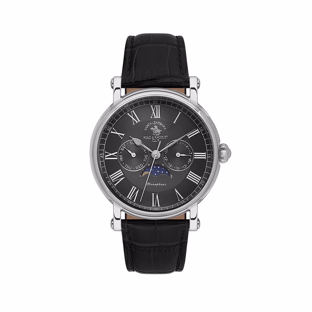 Santa Barbara Polo Legend - Ceas Barbatesc Quartz Negru SB.4.10033.2