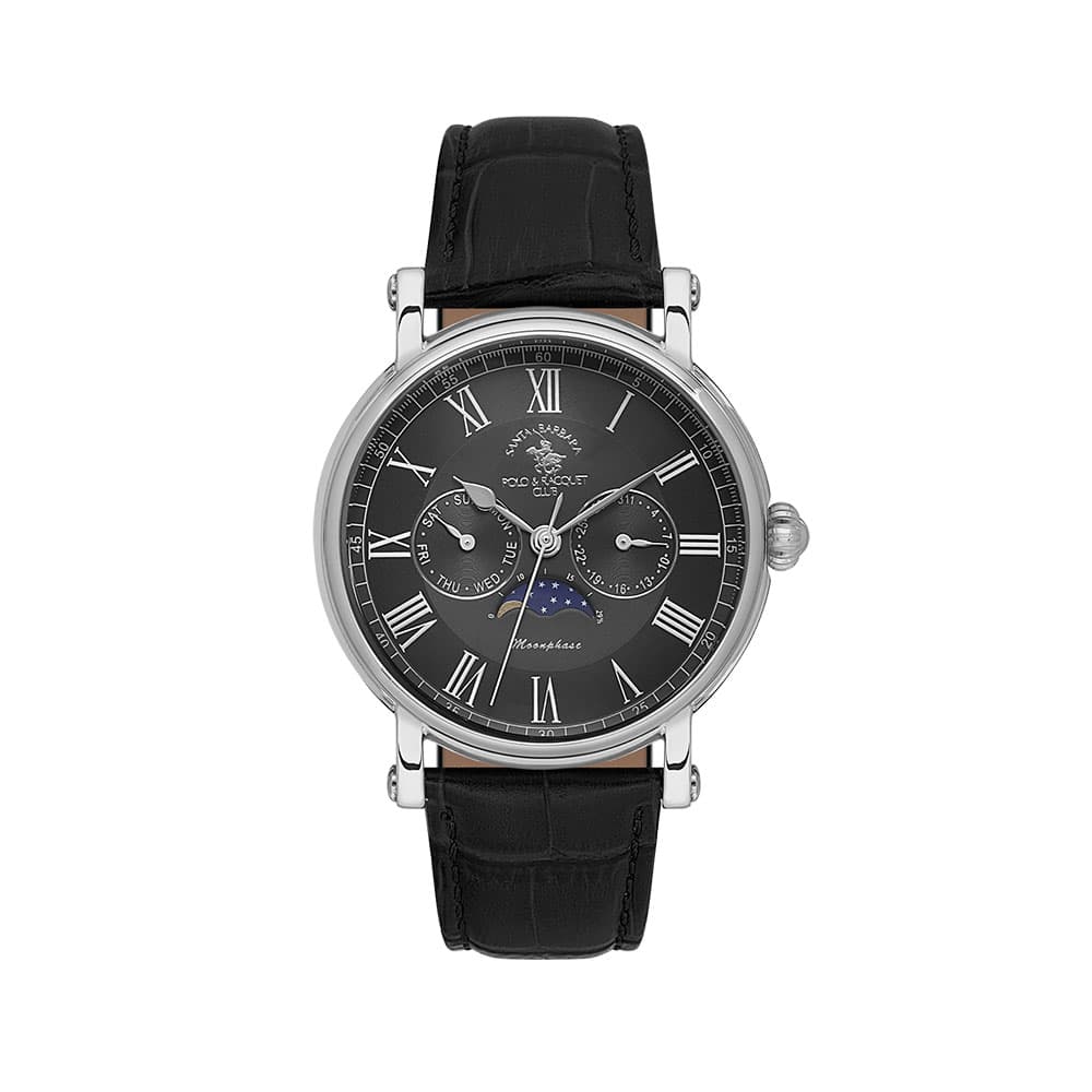 Santa Barbara Polo Legend - Ceas Barbatesc Quartz Negru SB.4.10033.2