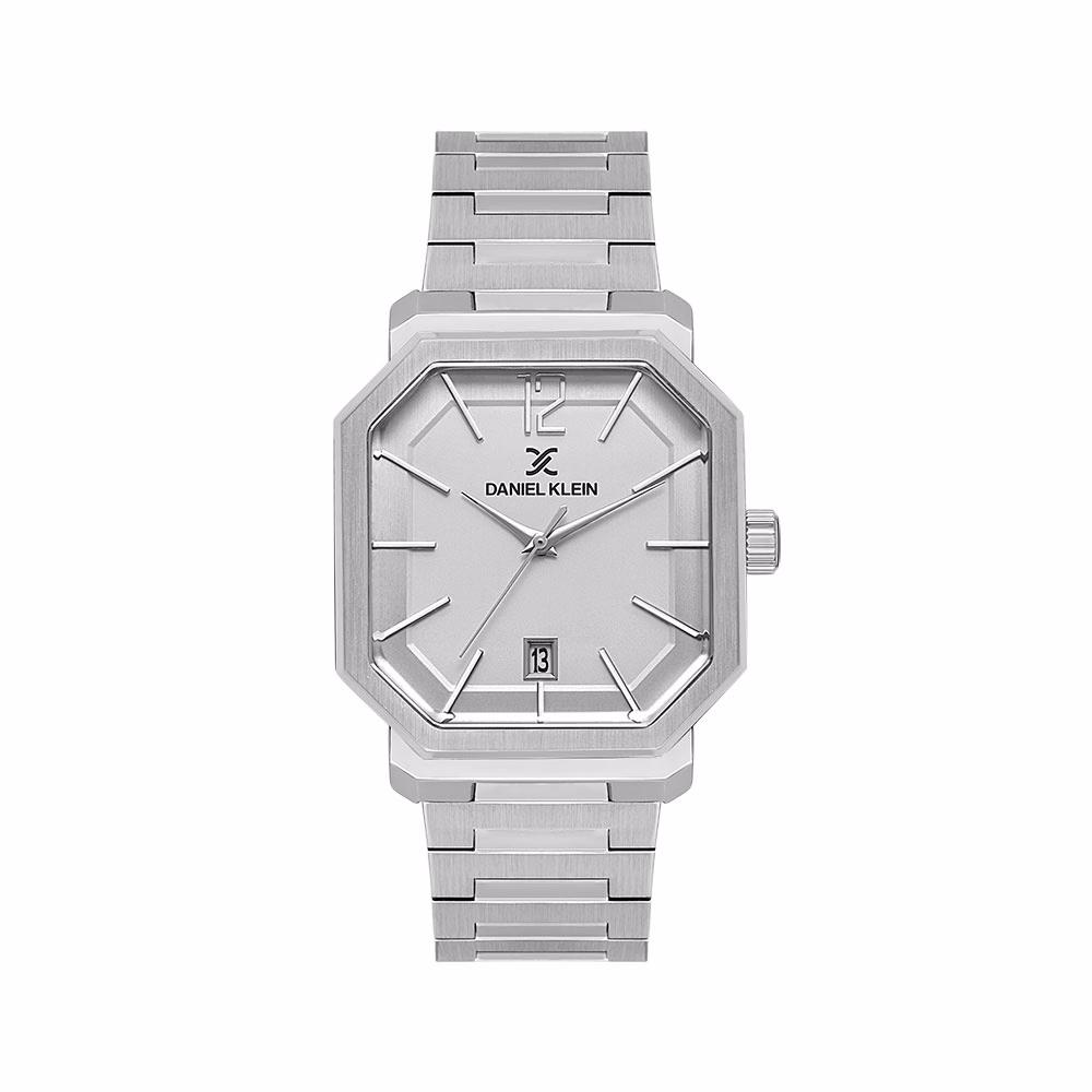 Daniel Klein Premium - Ceas Barbatesc Quartz Argintiu DK.1.13882.1