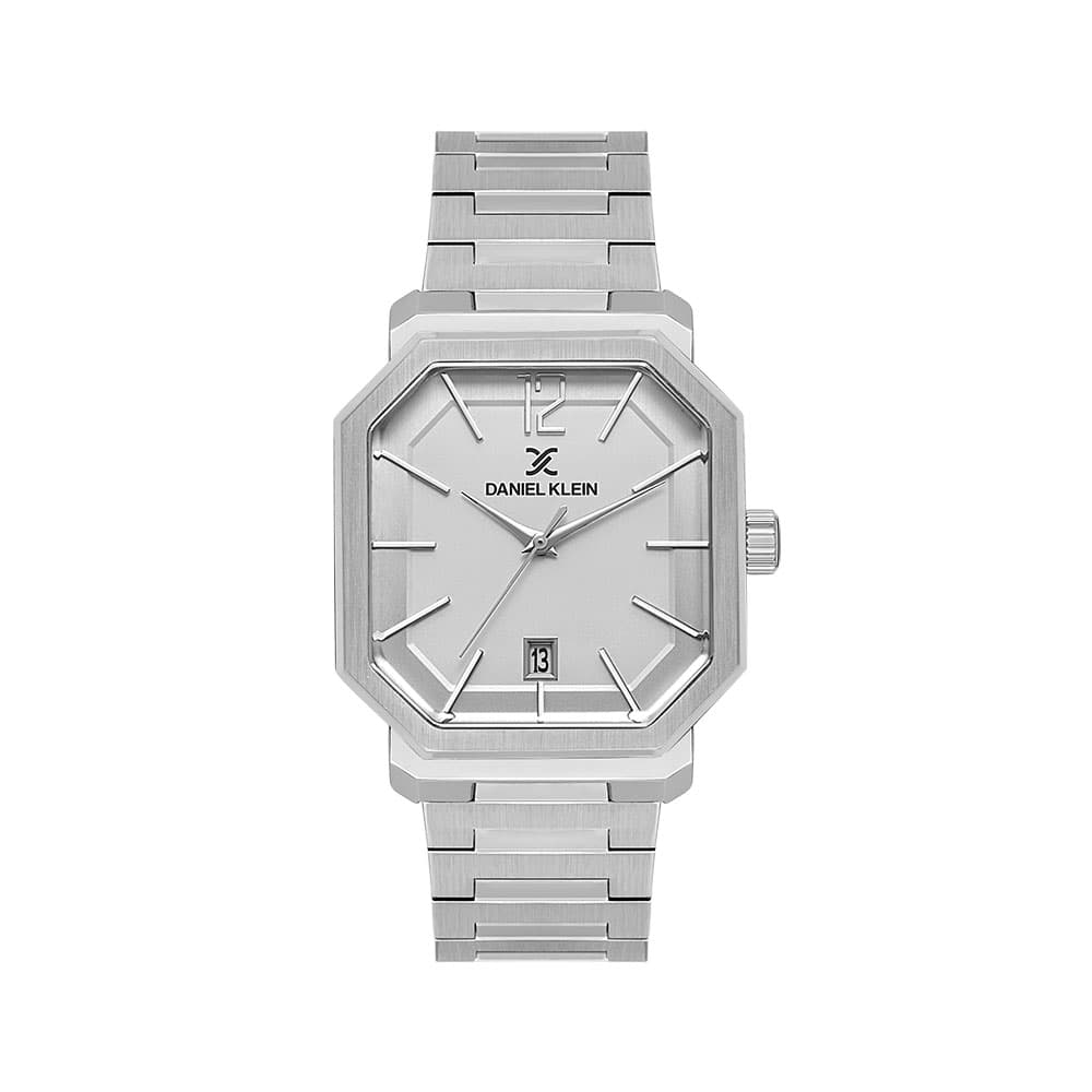 Daniel Klein Premium - Ceas Barbatesc Quartz Argintiu DK.1.13882.1