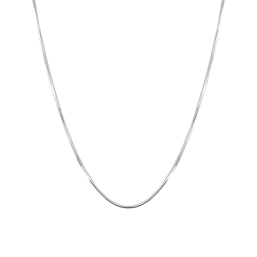 Lant argint simplu 45 cm Astasia