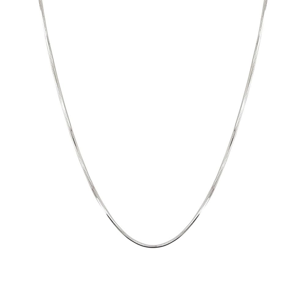 Lant argint simplu 45 cm Astasia