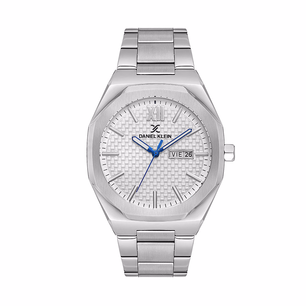Daniel Klein Premium - Ceas Barbatesc Quartz Argintiu DK.1.14149.1
