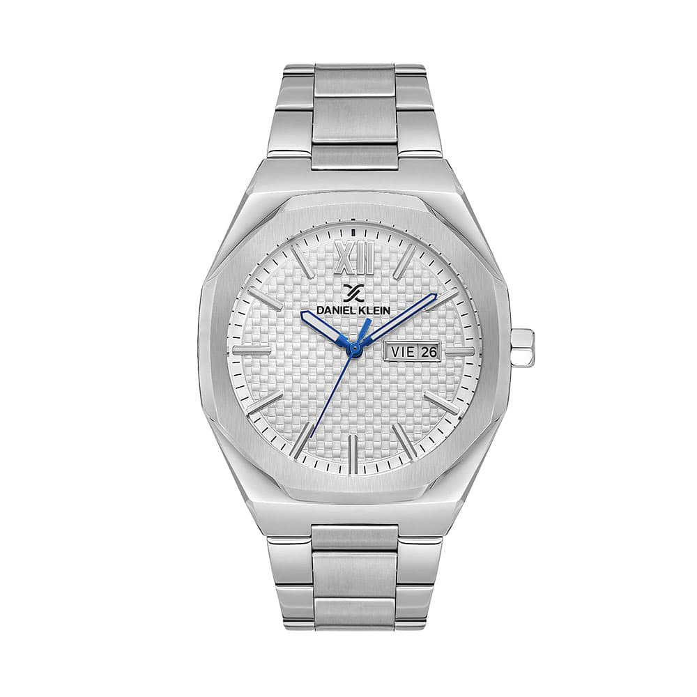 Daniel Klein Premium - Ceas Barbatesc Quartz Argintiu DK.1.14149.1