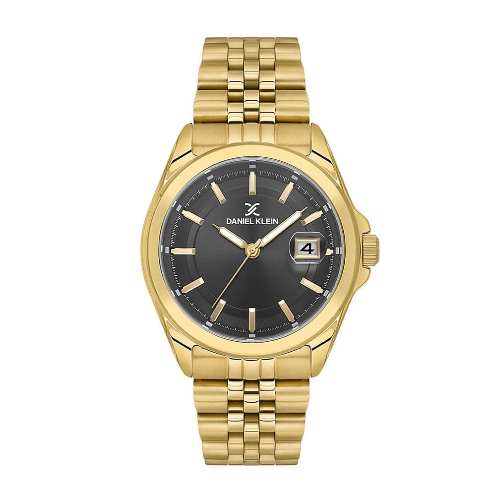 Daniel Klein Premium - Ceas Barbatesc Quartz Auriu DK.6.14205-4