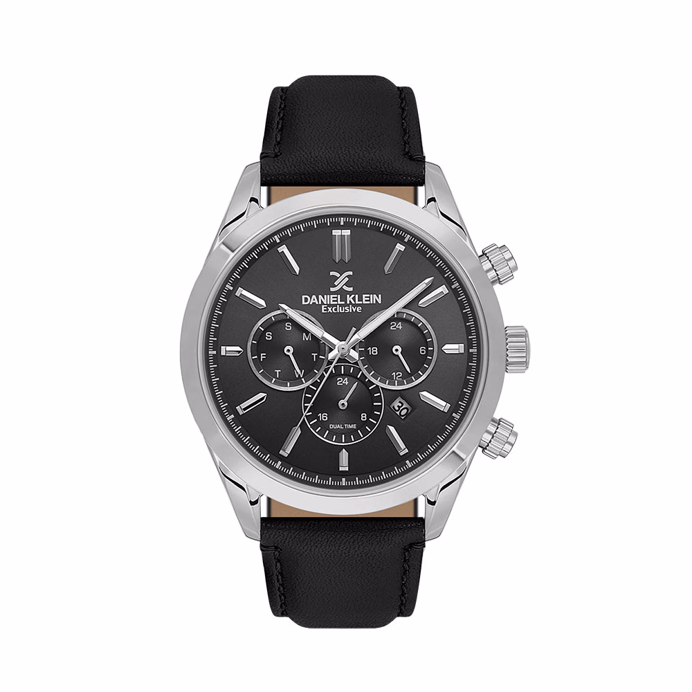 Daniel Klein Exclusive - Ceas Barbatesc Quartz Negru DK.6.14260-2