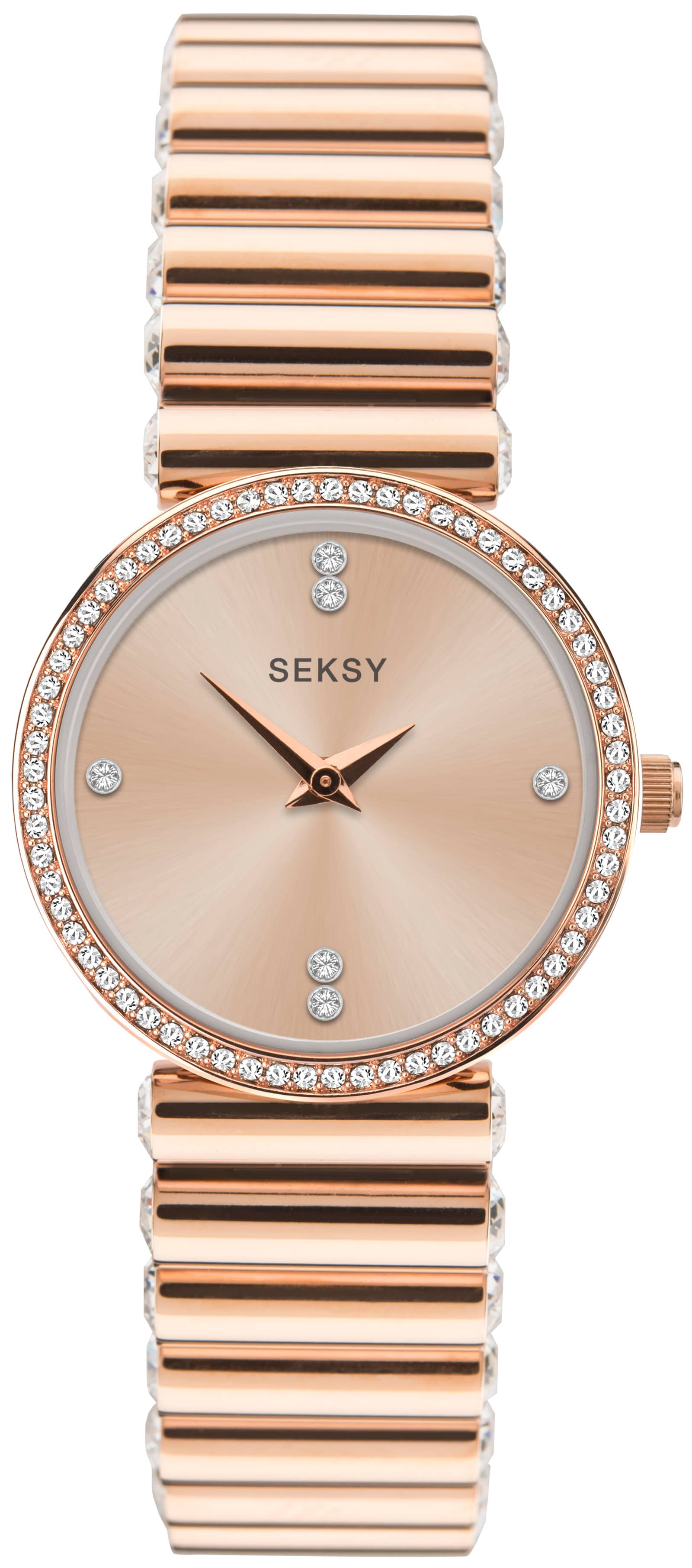 Дамски часовник Seksy Edge Swarovski Crystals - S-40046.37