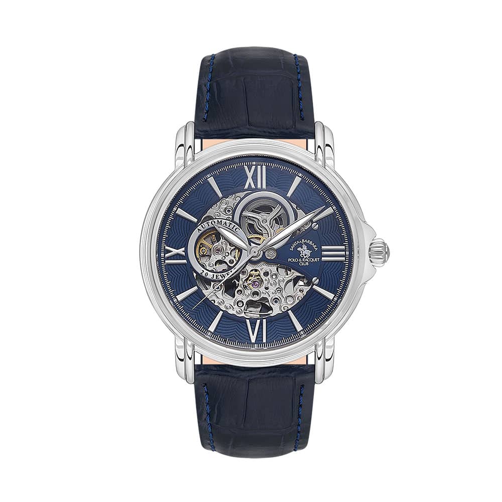 Santa Barbara Polo Luxury - Ceas Barbatesc Automatic Bleumarin SB.8.10002.4