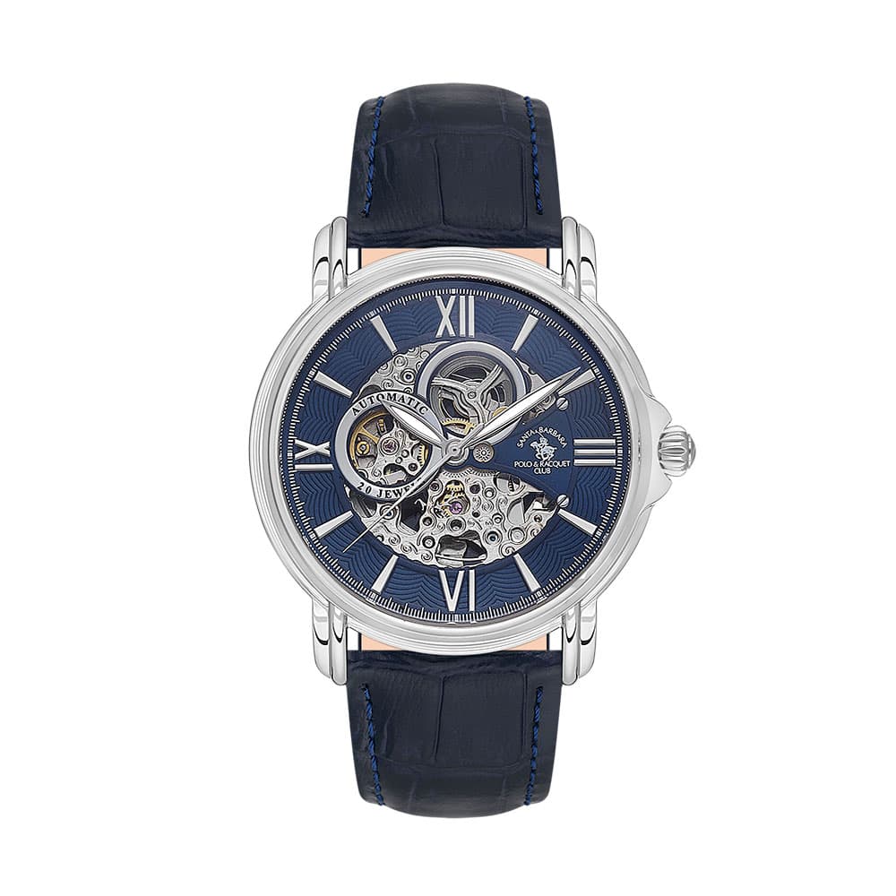 Santa Barbara Polo Luxury - Ceas Barbatesc Automatic Bleumarin SB.8.10002.4
