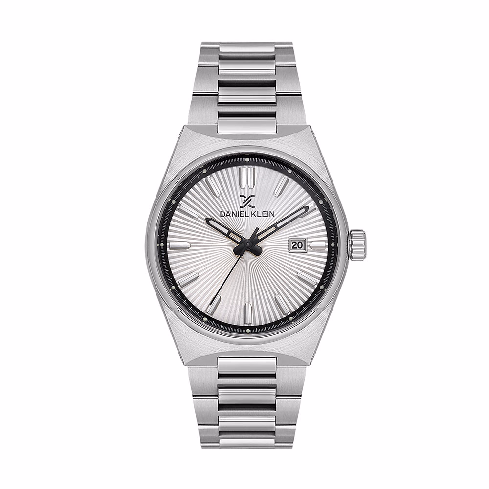 Daniel Klein Premium - Ceas Barbatesc Quartz Argintiu DK.1.14140.1