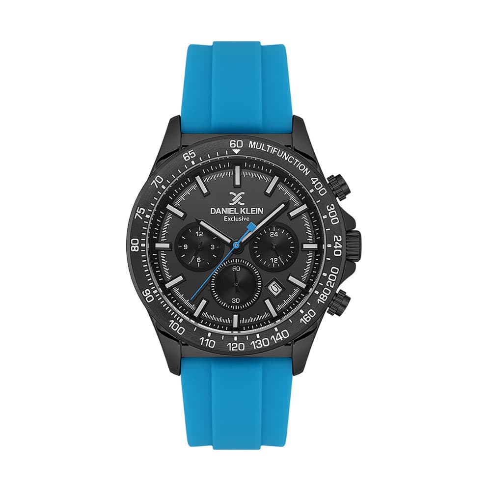 Daniel Klein Exclusive - Ceas Barbatesc Quartz Albastru DK.1.13853.4