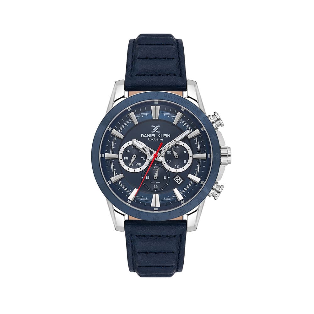 Daniel Klein Exclusive - Ceas Barbatesc Quartz Bleumarin DK.1.14006.2