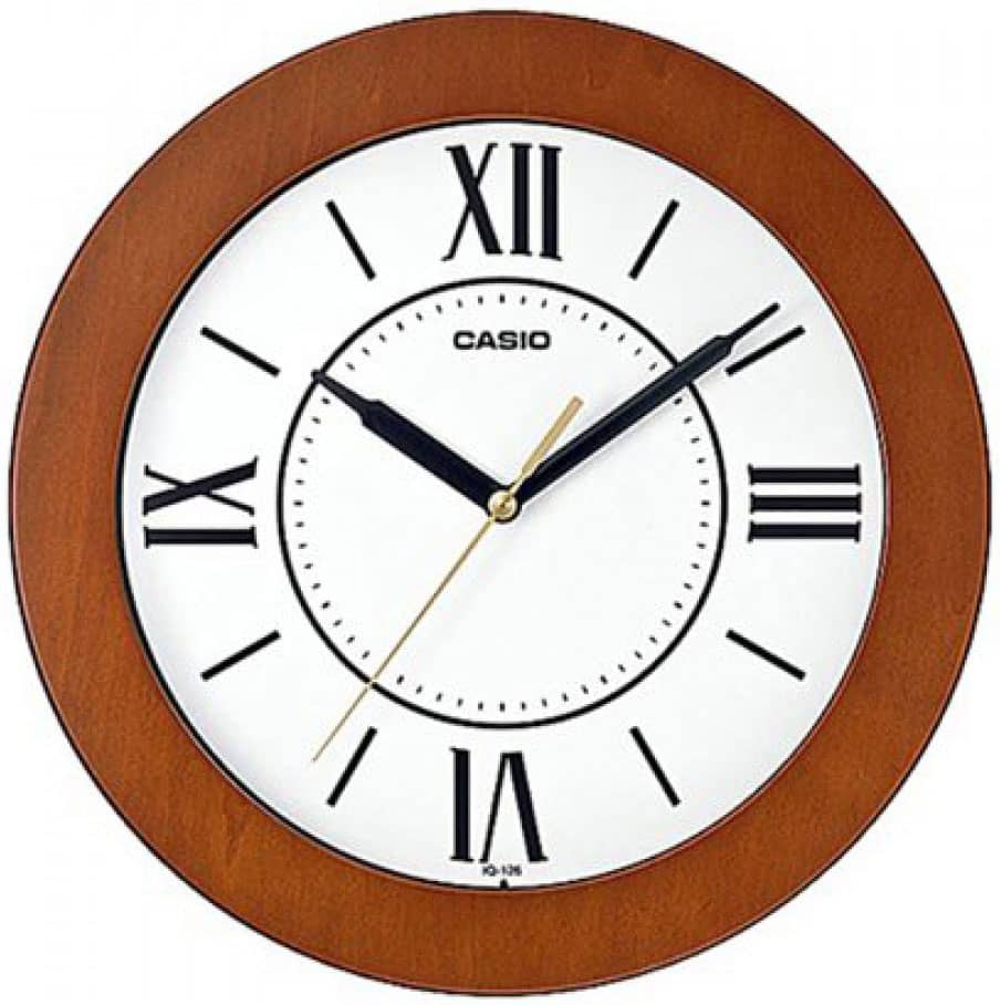 Стенен часовник Casio - IQ-126-5BDF