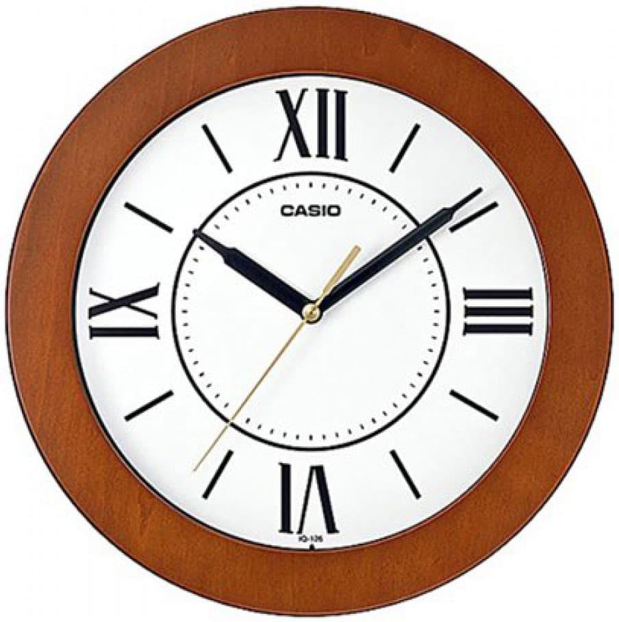 Стенен часовник Casio - IQ-126-5BDF