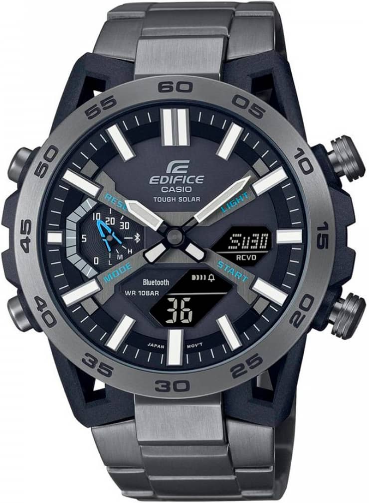 Мъжки часовник Casio Edifice Bluetooth Solar - ECB-2000DC-1AEF