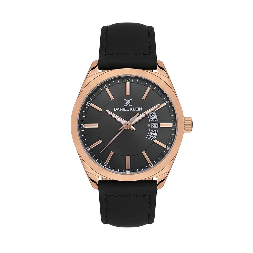 Daniel Klein Premium - Ceas Barbatesc Quartz Negru DK.1.13555.5