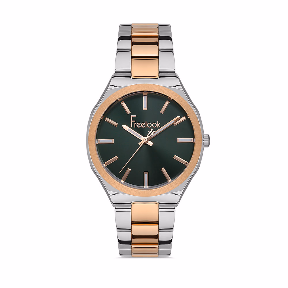 Freelook Eiffel - Ceas Dama Quartz Auriu Rose FL.1.10386.5