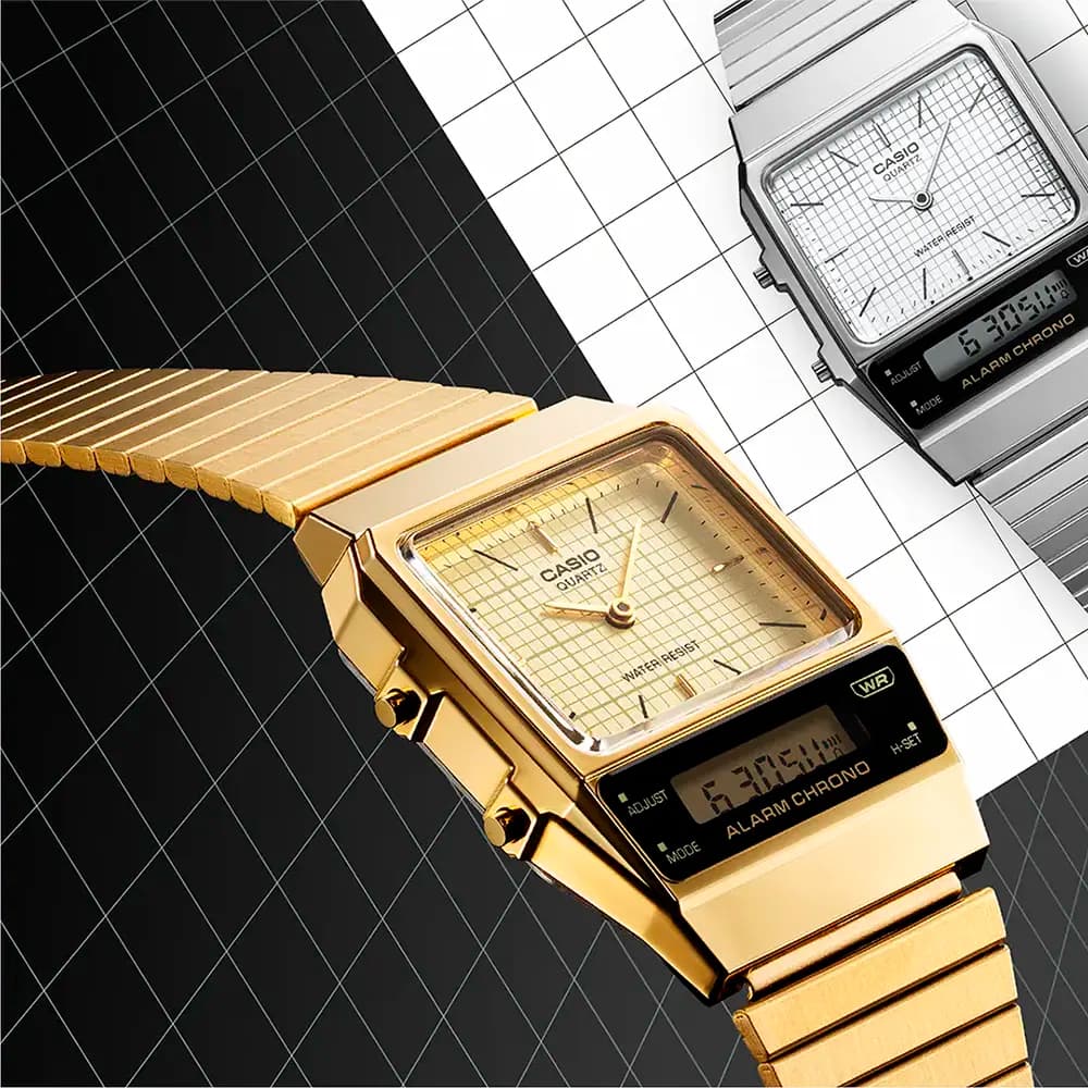 Мъжки дигитален часовник Casio - AQ-800EG-9AEF