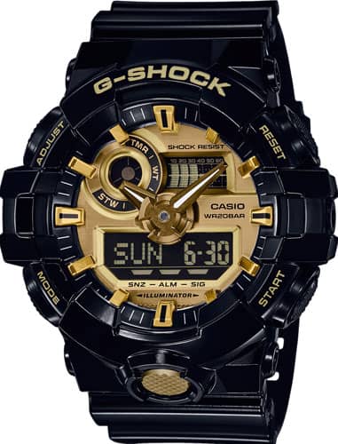 Мъжки часовник CASIO G-SHOCK - GA-710GB-1AER