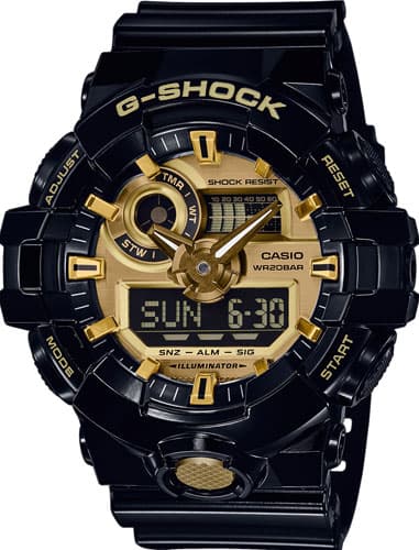 Мъжки часовник CASIO G-SHOCK - GA-710GB-1AER