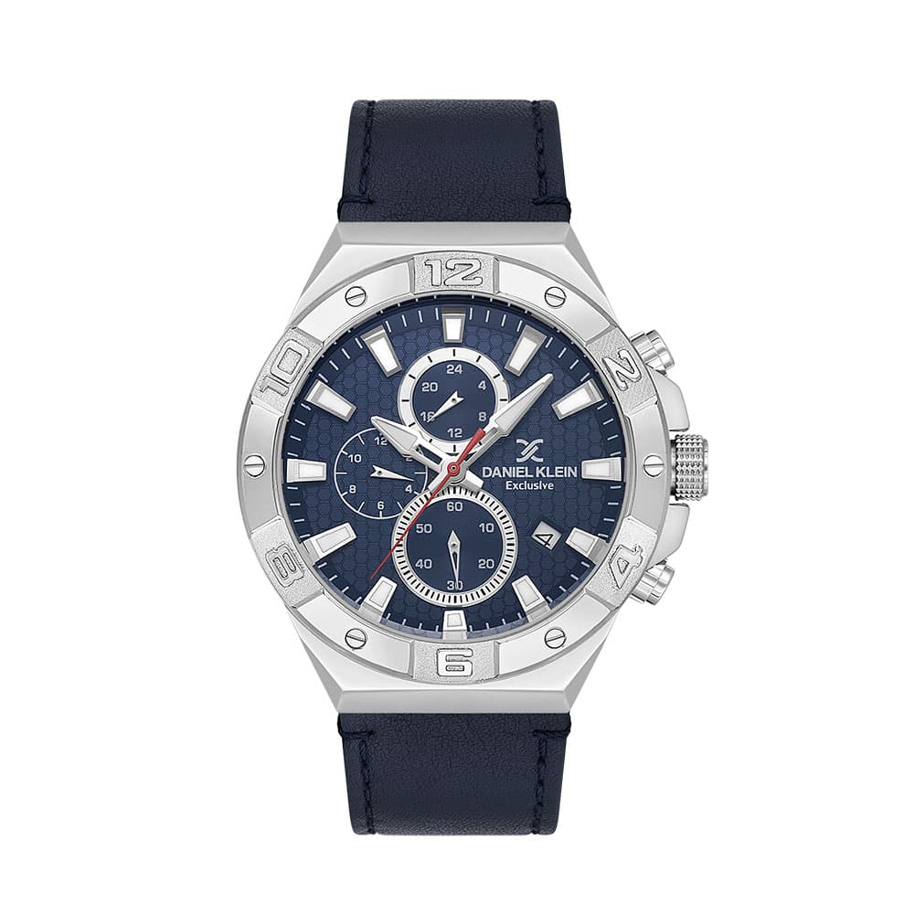 Daniel Klein Exclusive - Ceas Barbatesc Quartz Bleumarin DK.1.13744.2