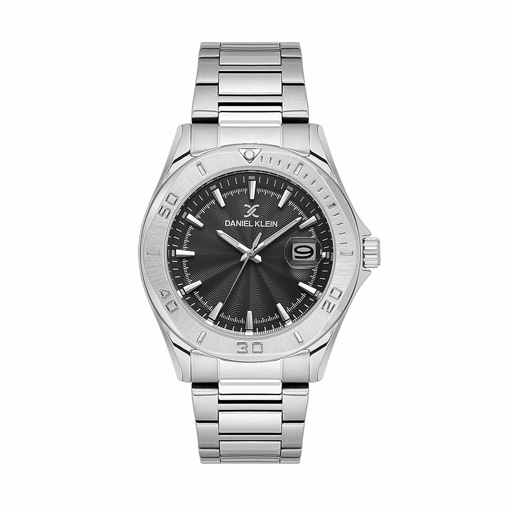 Daniel Klein Premium - Ceas Barbatesc Quartz Argintiu DK.1.13978.1