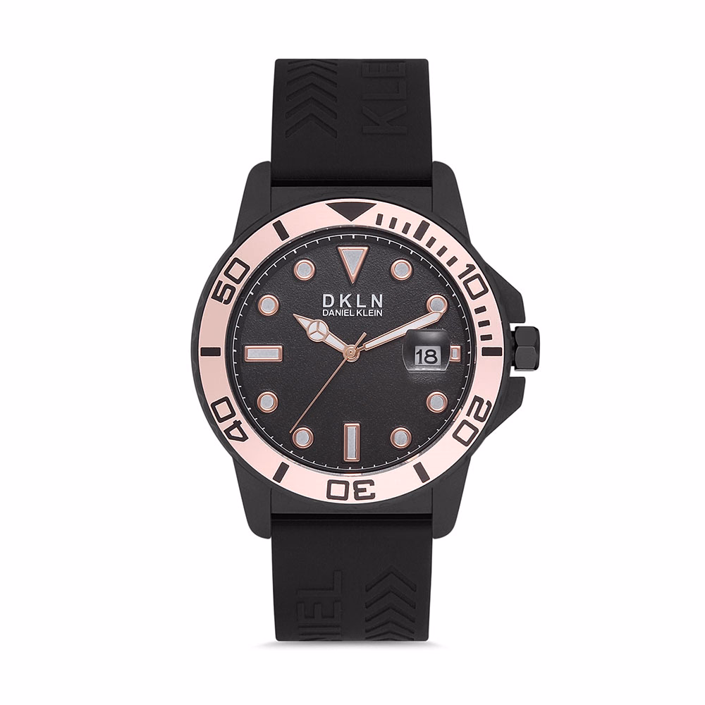 Daniel Klein Dkln - Ceas Barbatesc Quartz Negru DK.1.12647.2