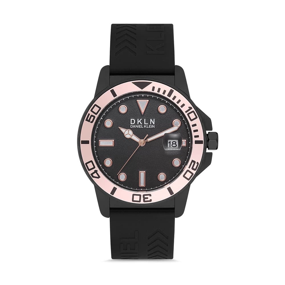 Daniel Klein Dkln - Ceas Barbatesc Quartz Negru DK.1.12647.2
