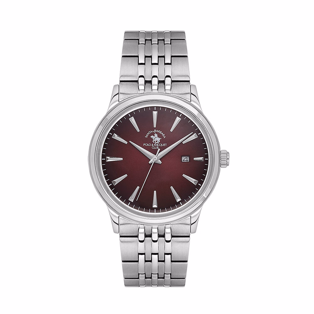 Santa Barbara Polo Noble - Ceas Barbatesc Quartz Argintiu SB.4.10021.5