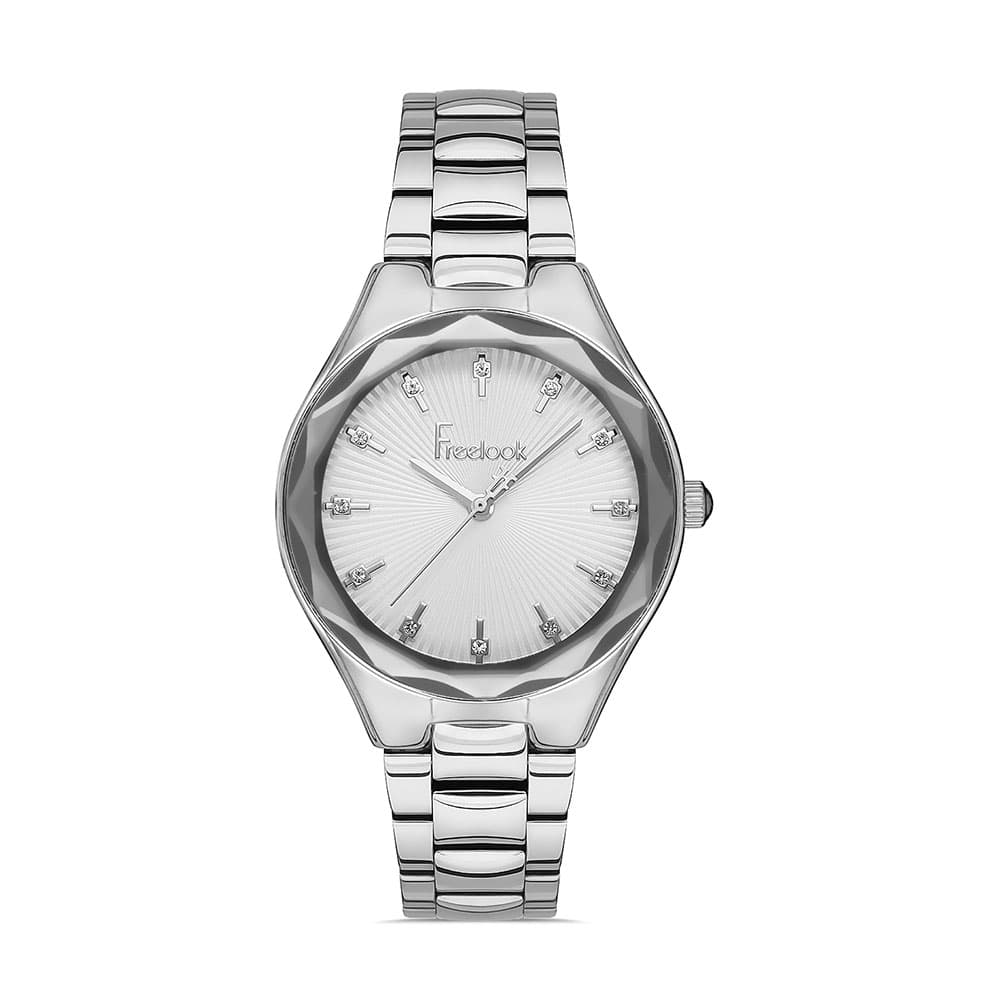 Freelook Eiffel - Ceas Dama Quartz Argintiu FL.1.10290.1