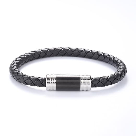 Bratara Inox Neagra Thia Jewelry S. Steel Barbati
