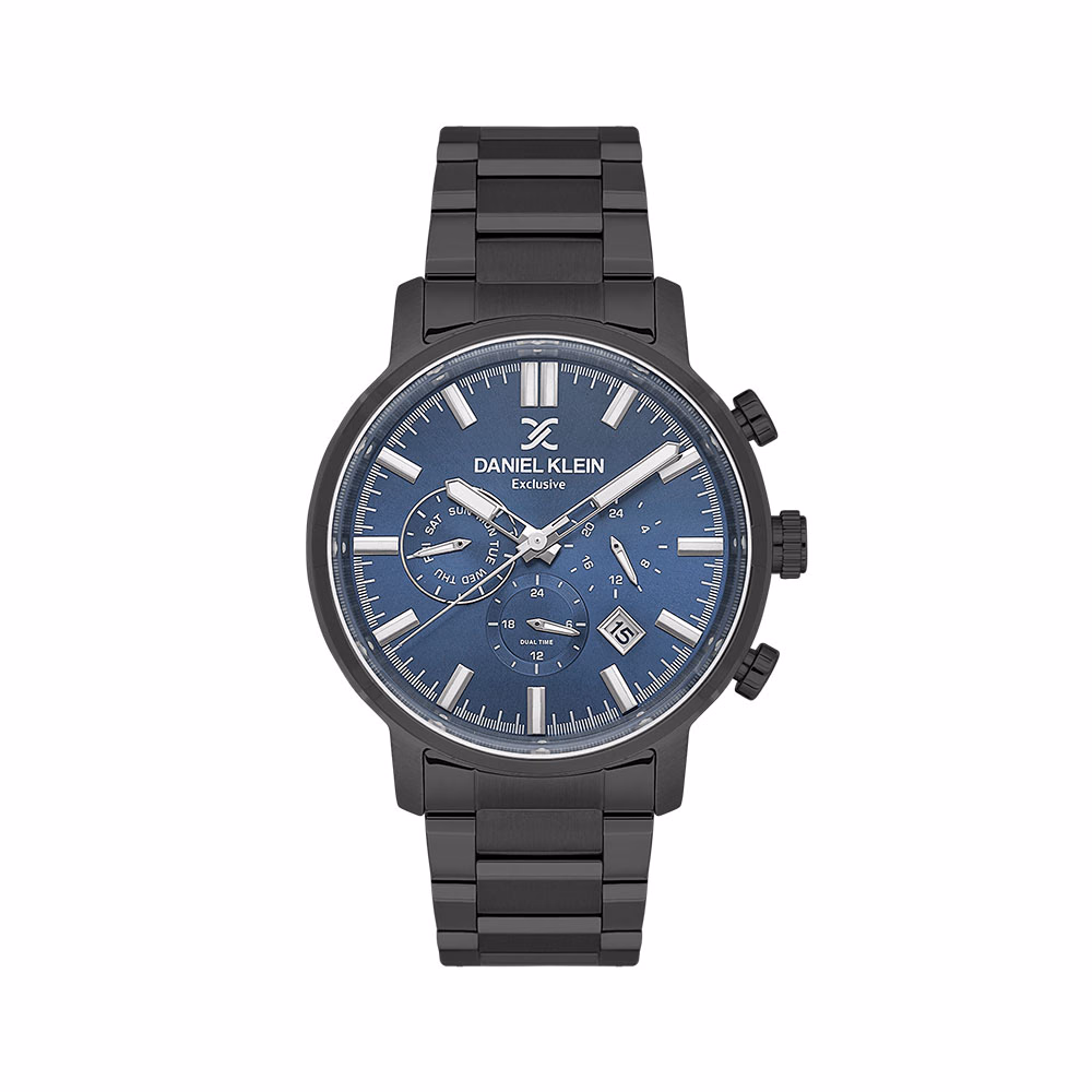 Daniel Klein Exclusive - Ceas Barbatesc Quartz Antracit DK.1.14230.5
