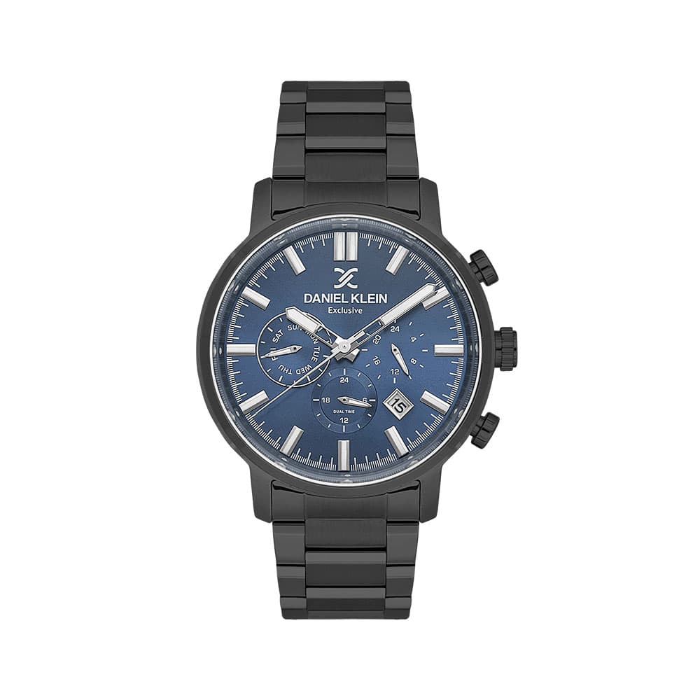 Daniel Klein Exclusive - Ceas Barbatesc Quartz Antracit DK.1.14230.5