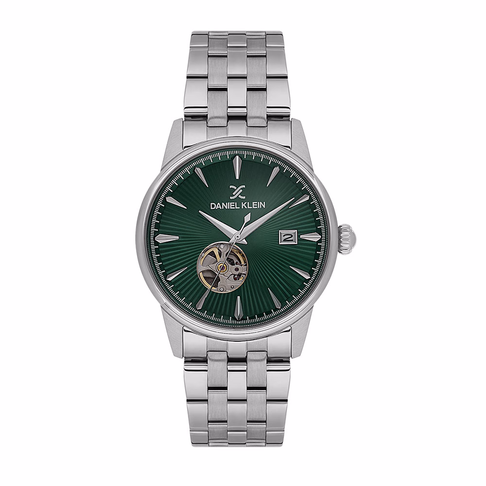 Daniel Klein Skeleton - Ceas Barbatesc Automatic Argintiu DK.1.14284-4
